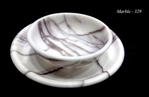 Acrylic Marble Soup Set