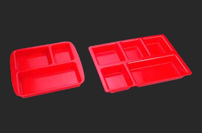 Plastic Compartment Tray