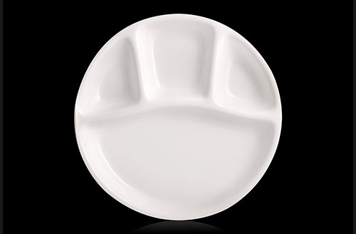 Round Compartment Tray